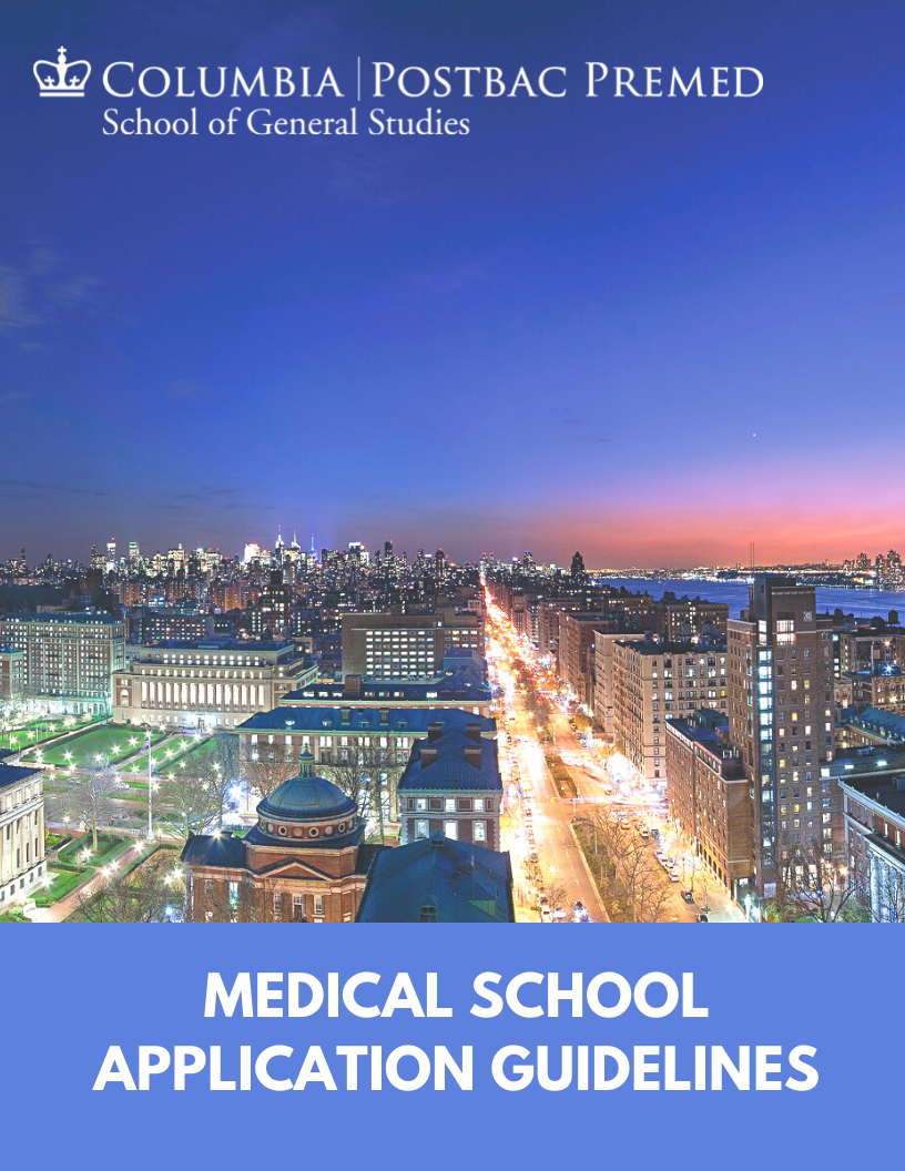 Medical School Application Guidelines