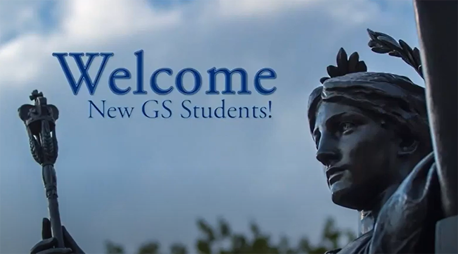 Welcome new GS students!