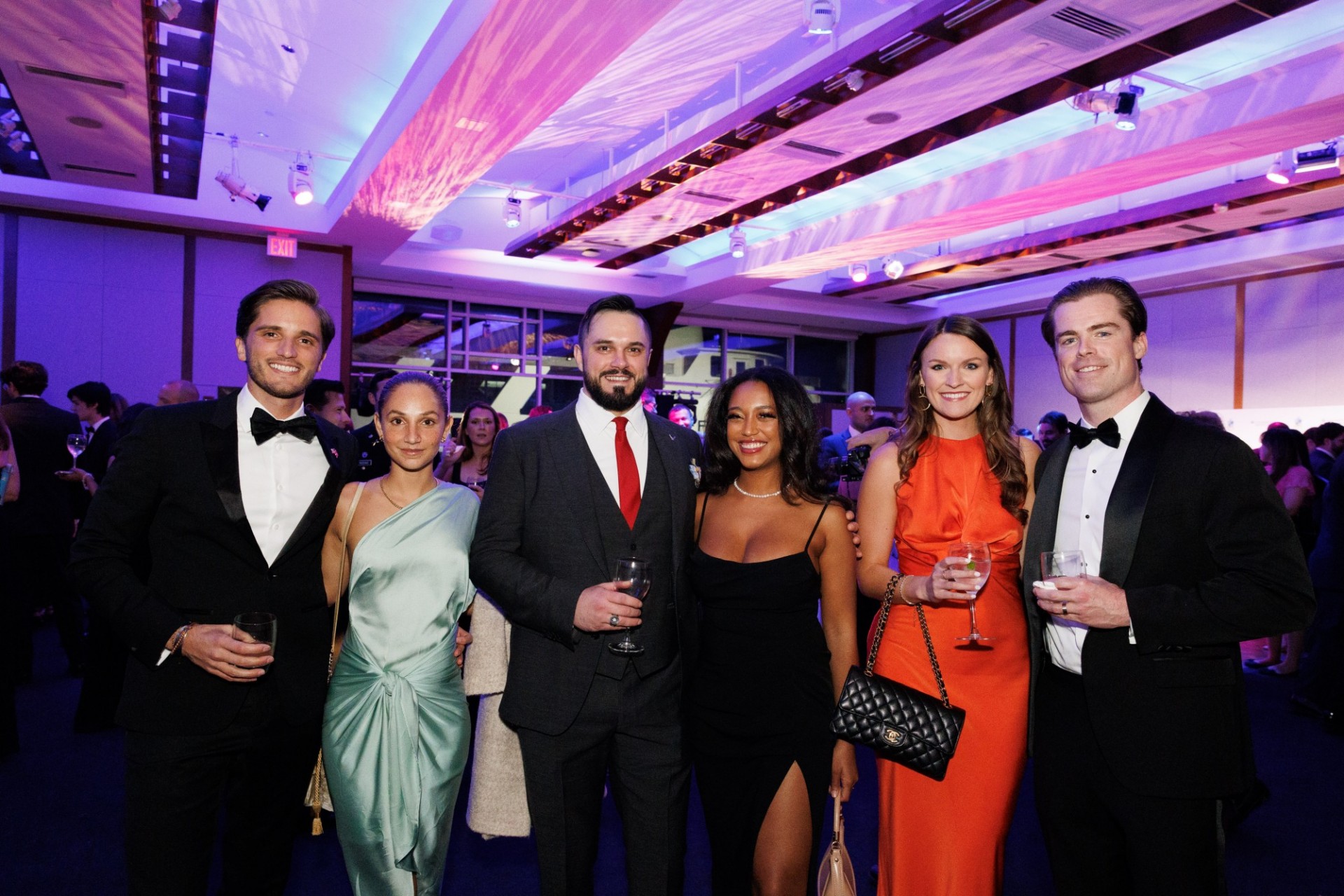 Guests enjoying the 2023 Columbia Military Ball.