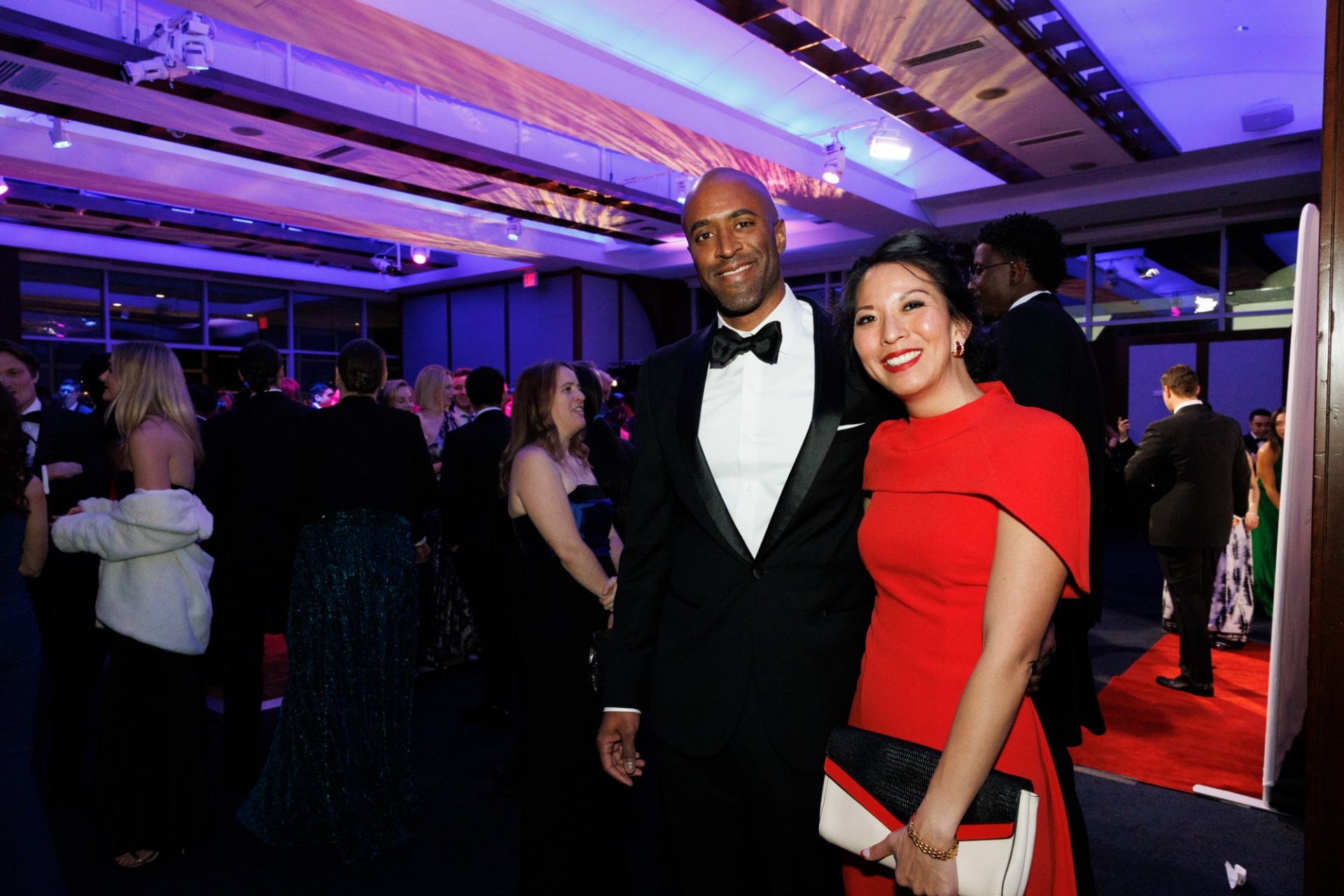 Guests enjoying the 2023 Columbia Military Ball.