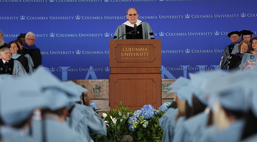 Alumnus James Mabry speaks at GS Class Day