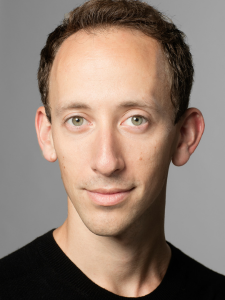 Aaron Loux '25GS headshot. Photo credit Beowulf Sheehan. Aaron Loux '25GS. Photo credit Beowulf Sheehan.
