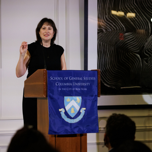 Dean Rosner addresses inductees