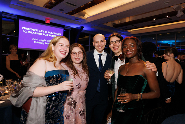 Attendees enjoy the ball