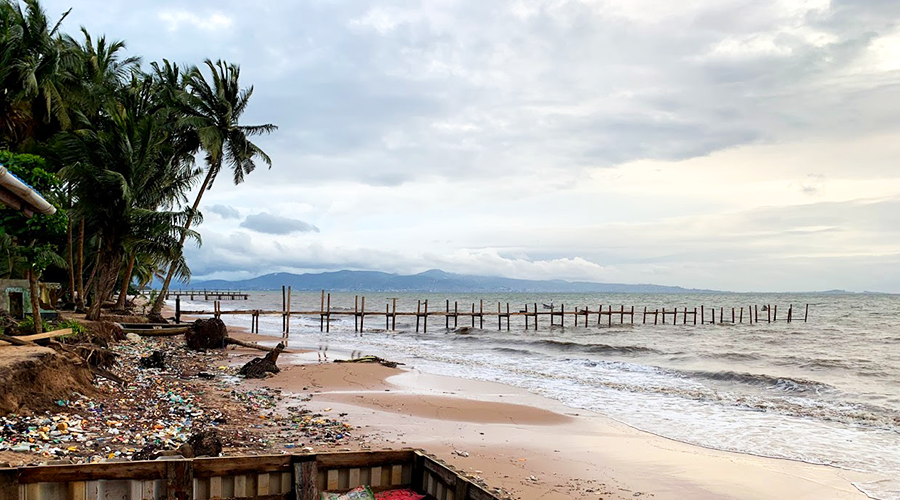 Freetown, Sierra Leone Freetown, Sierra Leone as seen from Lungi