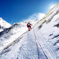 Minamiya on Mount Everest 