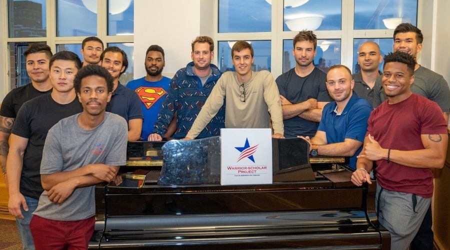 2019 Warrior Scholar Project participants at Columbia. Photo by Adrian Calvache 2019 Warrior Scholar Project participants at Columbia