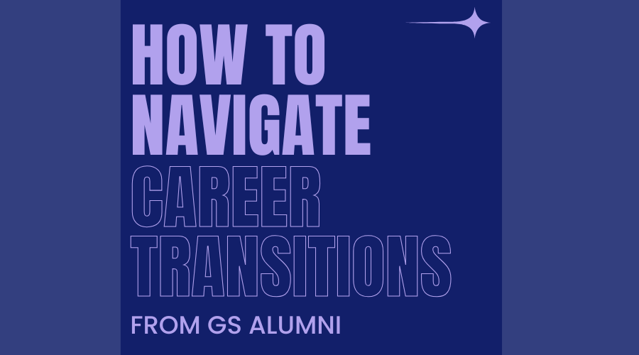 Text Image "How to Navigate Career Transitions"