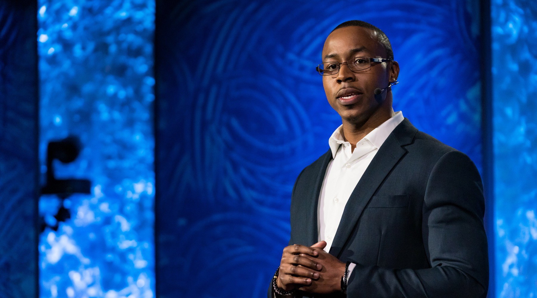Jarrell Daniels, incoming Fall 2019 GS student, gives a Ted Talk about criminal justice and incarceration