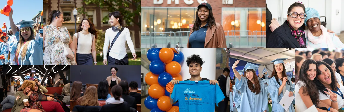 Collage of BMCC and GS student life