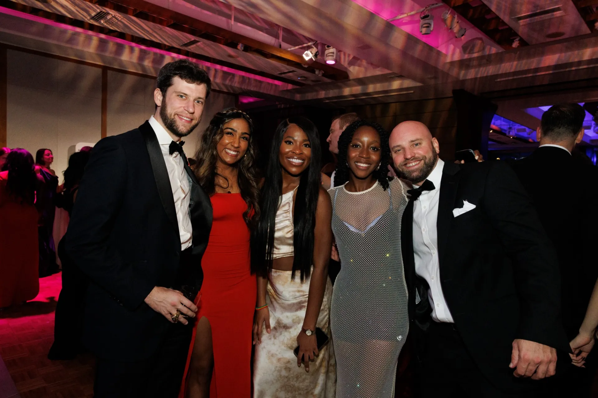 Five 2023 Military Ball Attendees