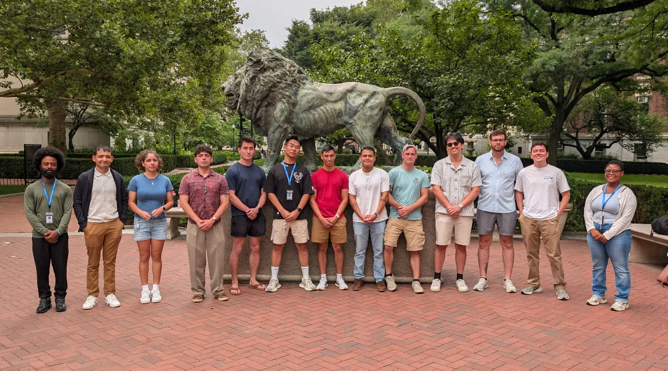 2026 Warrior-Scholar Project Columbia University cohort
