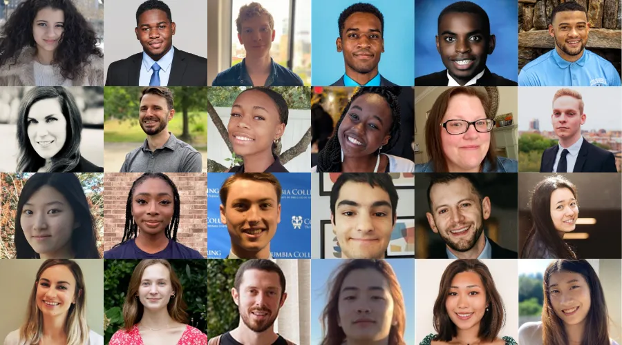 The Justice and Pandemics Preparedness Academy's incoming Fall 2020 cohort