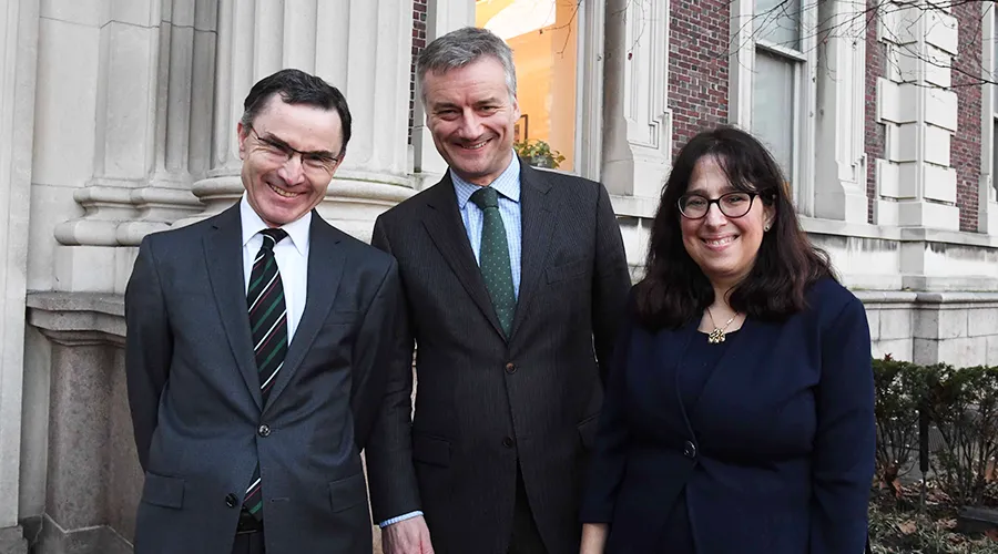 David Madigan, Patrick Prendergast, and Lisa Rosen-Metsch