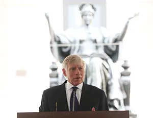 University President Lee C. Bollinger
