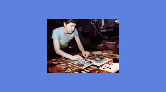 Sean Atkins at work