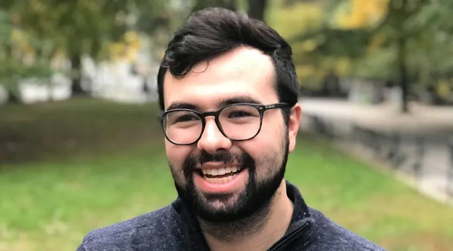 Close-up photo of Ryan Zohar smiling