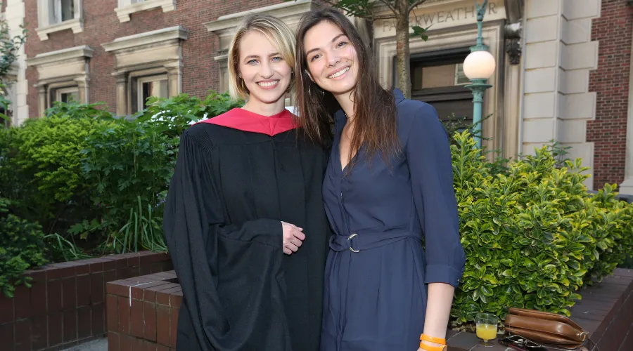 Sara Ziff '11 and Dorothee Grant '21 at GS Class Day 2019