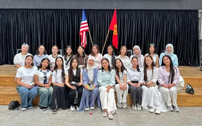 Participants in Kel Chai Ich pose for a group photo 