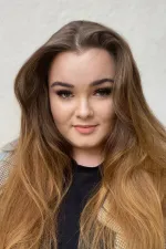 Incoming Postbac student Natalie Kaloudova