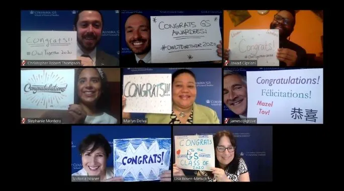 Student Leadership Award Ceremony congratulations message