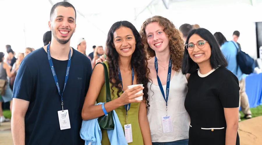 GS students and staff at Convocation.