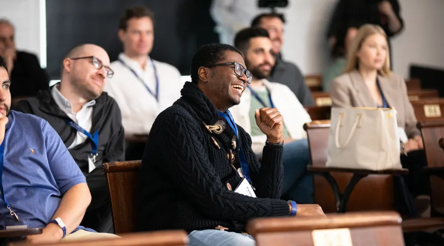Attendees at the 2025 GS Reunion faculty lecture